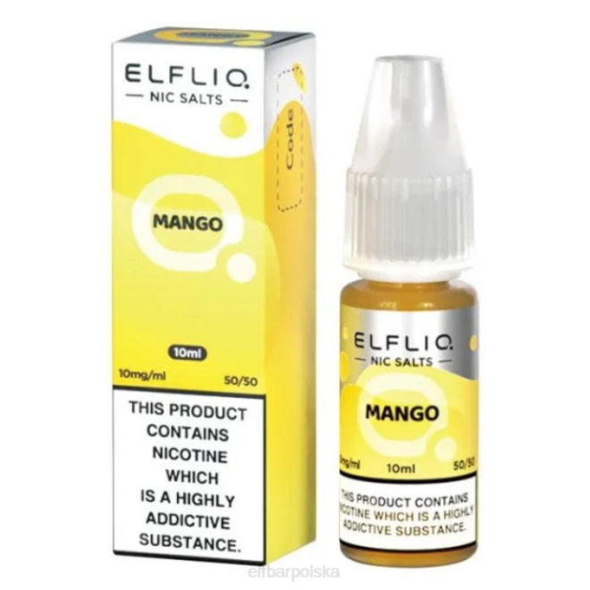 elfbar elfliq nic sole - mango - 10ml-10 mg/ml 42RP188
