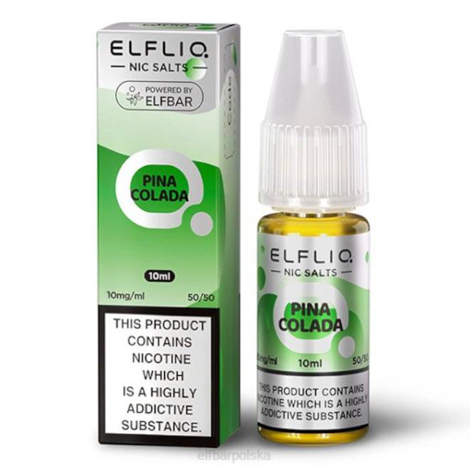elfbar elfliq nic sole - pina colada - 10ml-20 mg/ml 42RP176