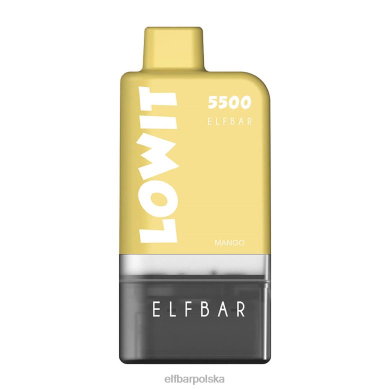 ELFBAR wstępnie napełniony zestaw kapsułek lowit 5500 2%nic 46XNB133 mango